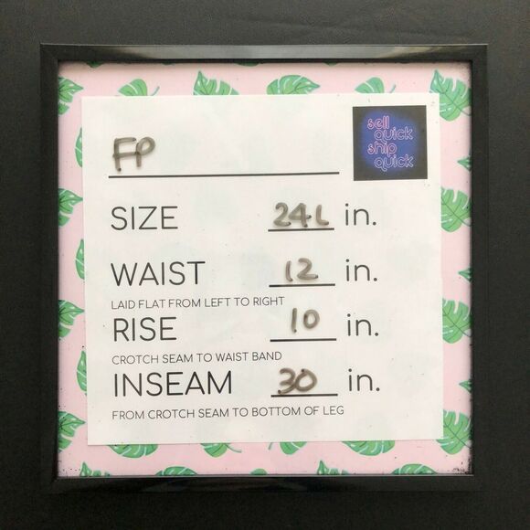 Free People Womens Busted Knee Skinny Jeans Blue Size 24L - Picture 10 of 10